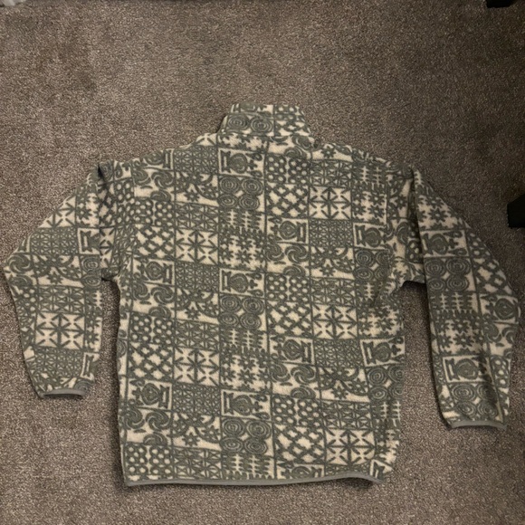Vintage patterned Patagonia Synchilla - Picture 2 of 3